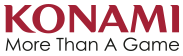 Konami logo in red