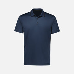 Look Design custom branded polos in dark blue