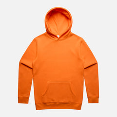 Look Design custom branded hoodie in orange